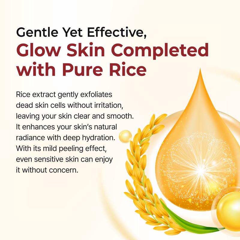 Melaxin Peel & Glow Rice Set