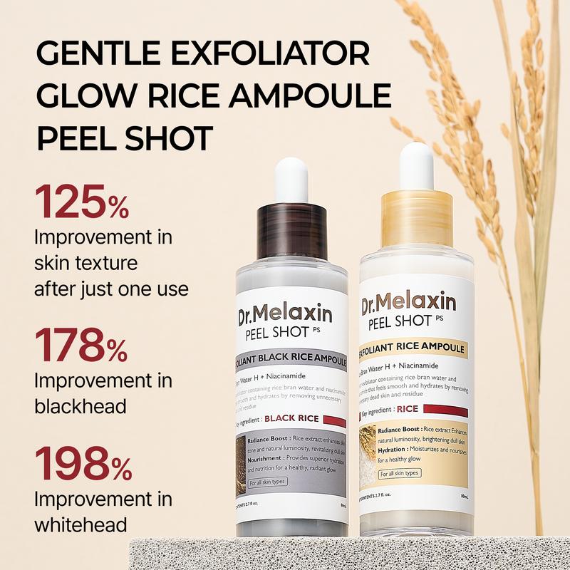 Melaxin Peel & Glow Rice Set
